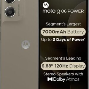 Motorola G06 Power(4GB RAM, 64GB Storage)